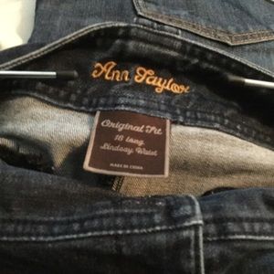 Ann Taylor Boot Cut Jeans 16 -Great Shape